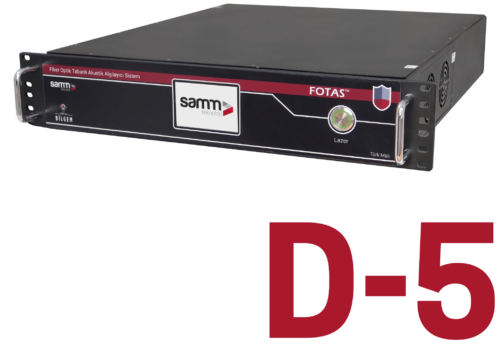 FOTAS D-5 fiber optic distributed acoustic sensing system for perimeter security and early detection of threats.