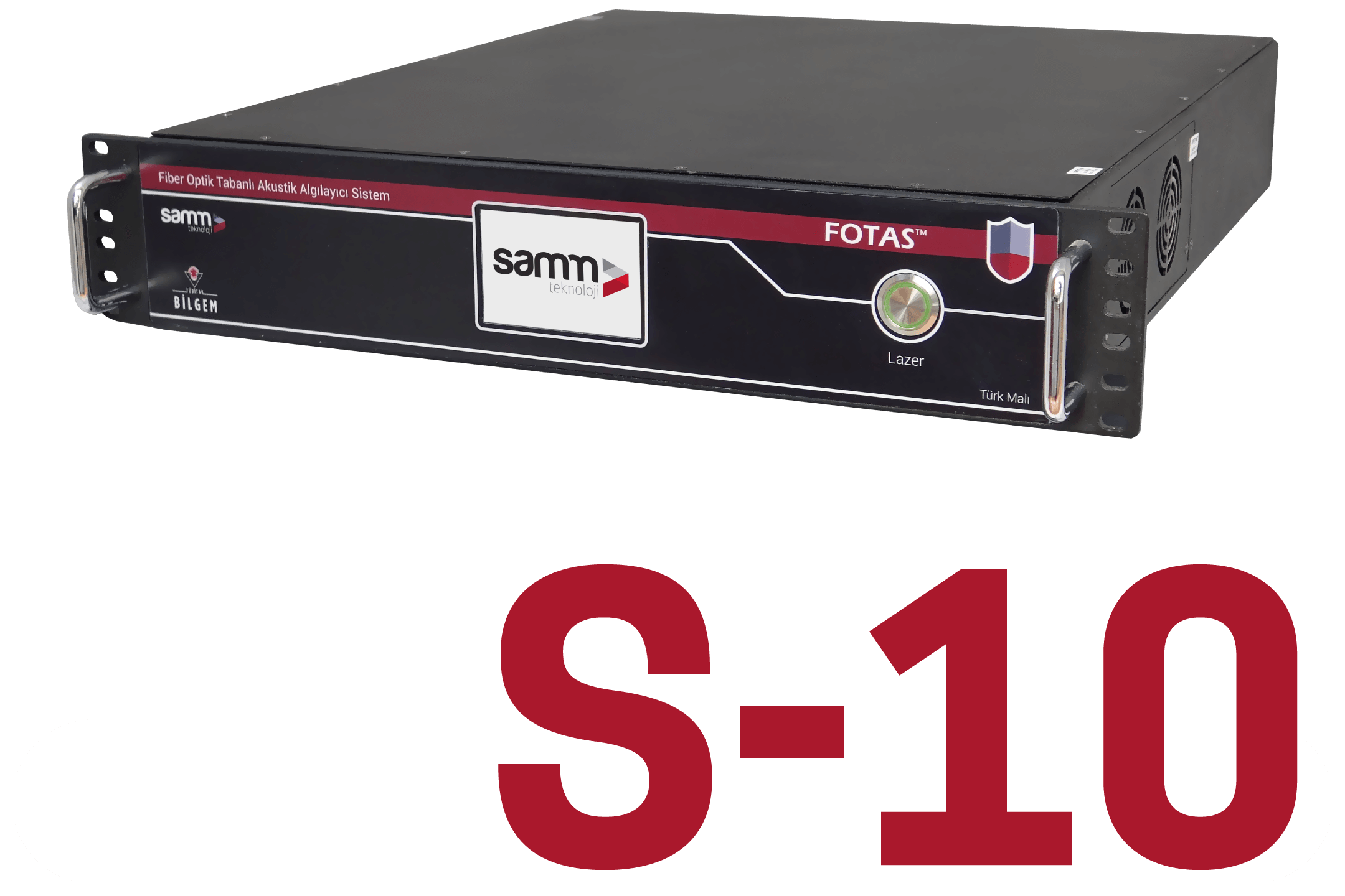 FOTAS S-10 fiber optic distributed acoustic sensing system for perimeter security and early detection of threats.