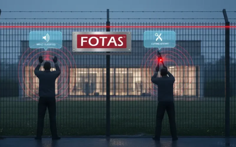 Fiber Optic Perimeter Intrusion Detection System (DAS)