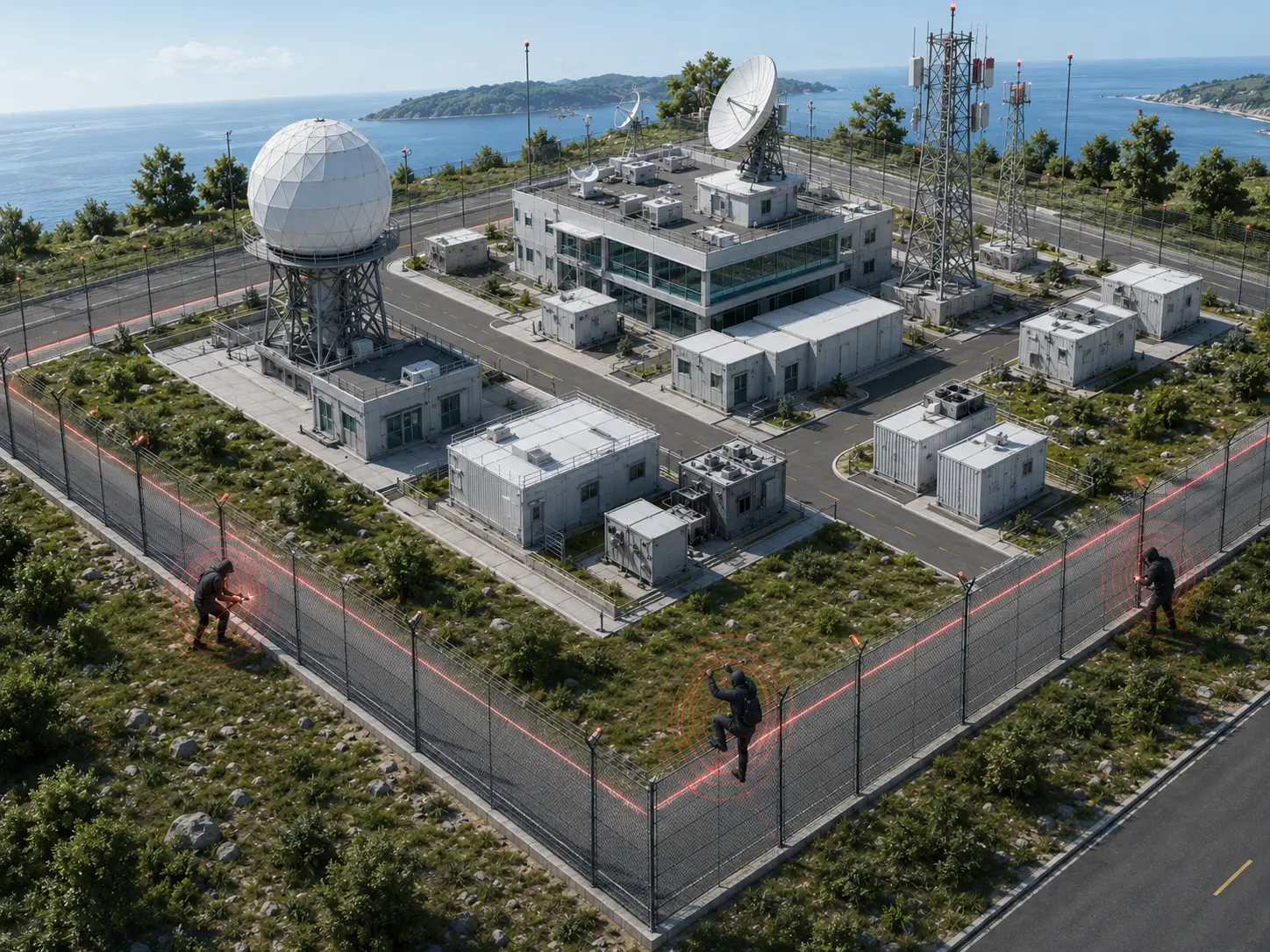 FOTAS DAS perimeter security technical visual