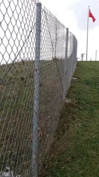 Second fence type with fiber optic sensing cable
