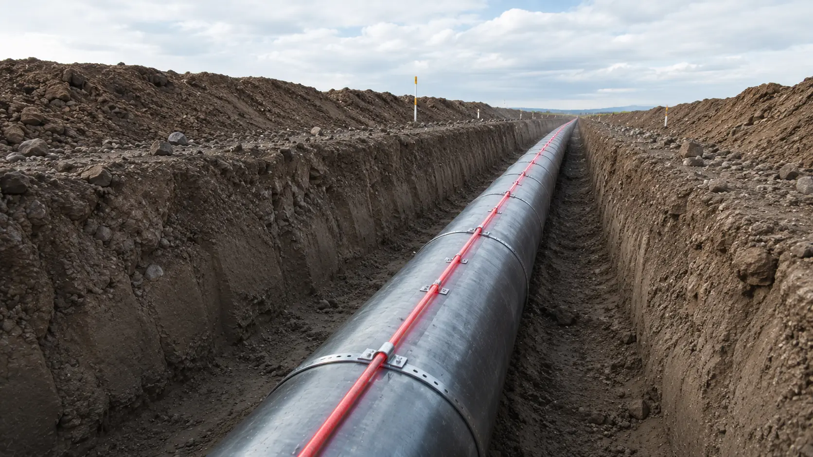 DAS and DTS pipeline monitoring with fiber optic sensing
