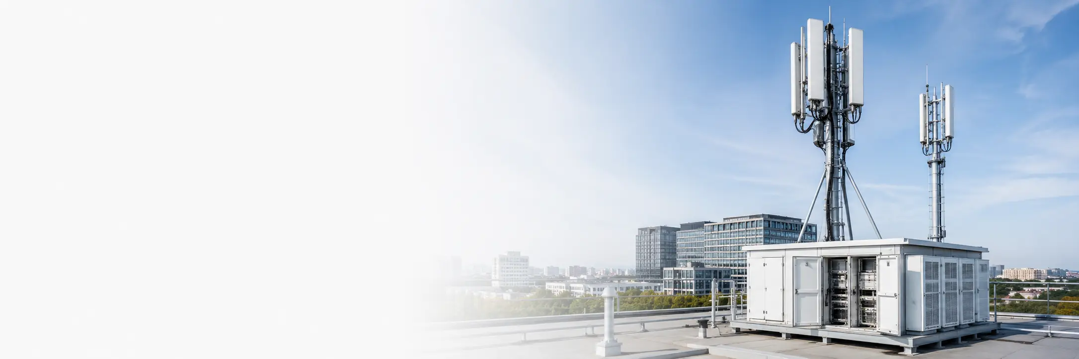 Telecom network infrastructure monitoring banner