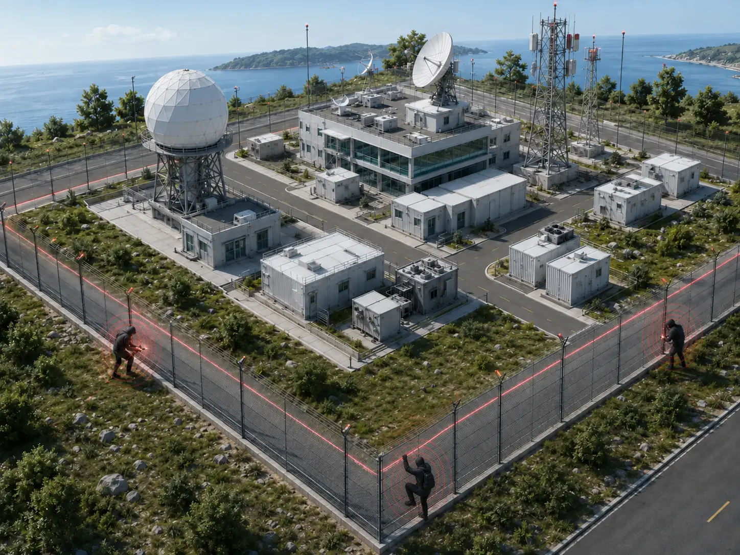 FOTAS DAS perimeter security technical visual